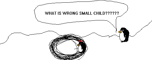 Scene: Round and Round.
Pokey says: What is wrong small child?