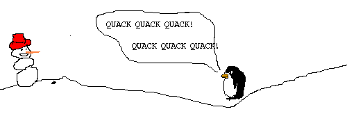 Pokey says: QUACK QUACK QUACK! QUACK QUACK QUACK!